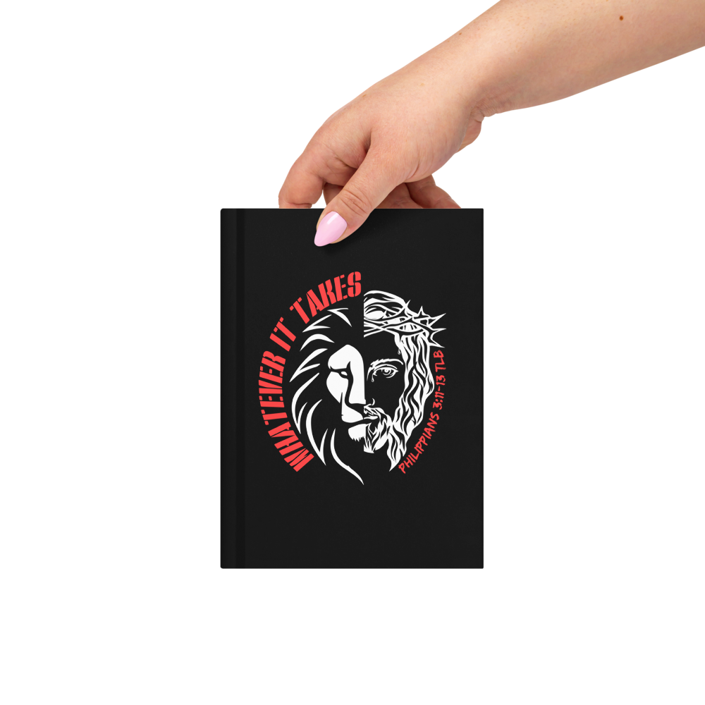 Whatever It Takes - Black Hardcover journal matte