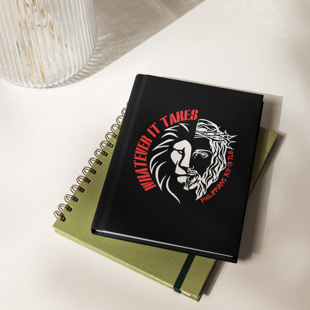 Whatever It Takes - Black Hardcover journal matte