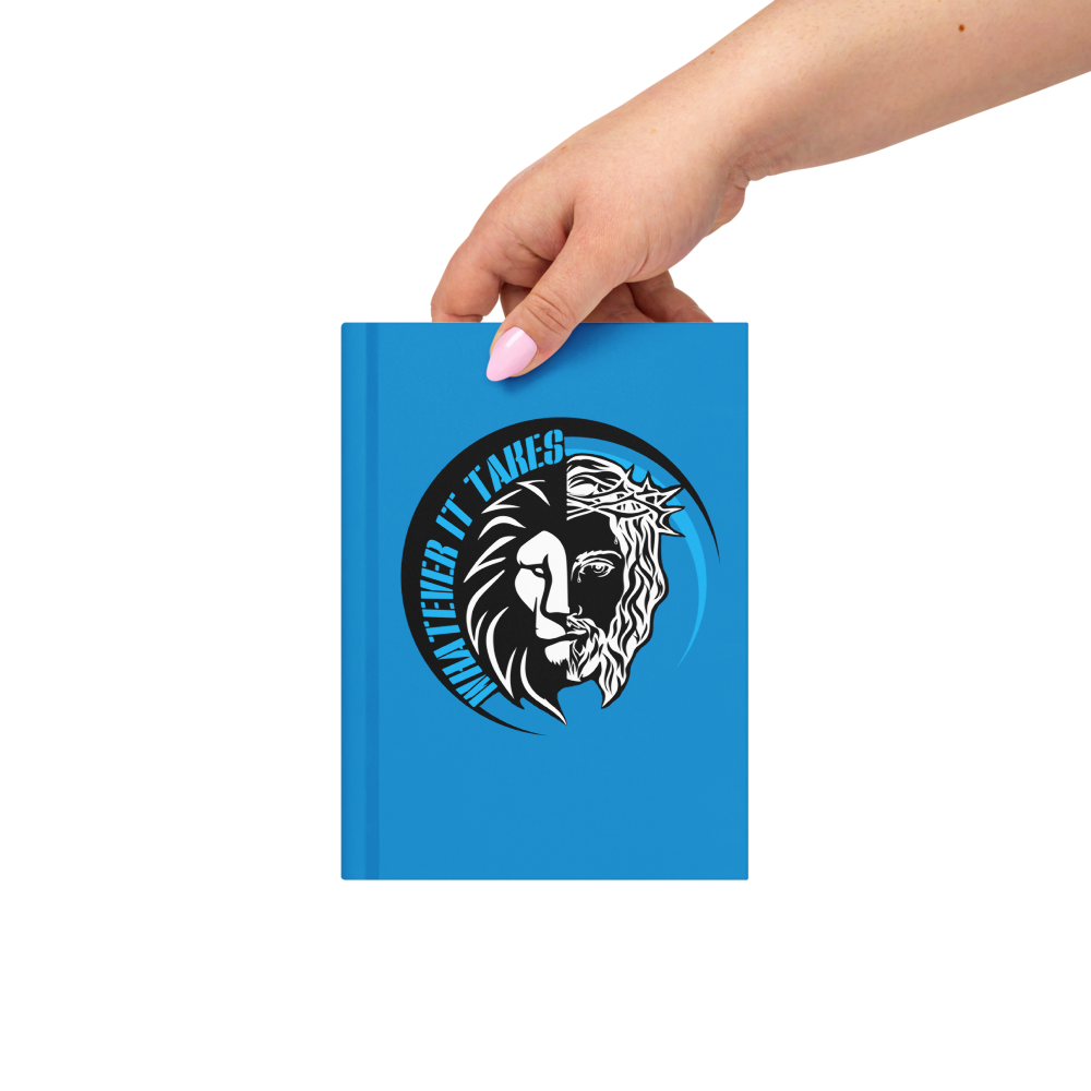 Whatever It Takes - Blue Hardcover journal matte