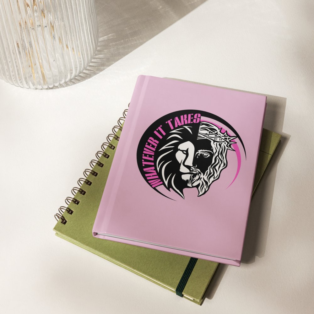 Whatever It Takes - Pink Hardcover journal matte